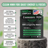 Benevolent Nourishment NMN Supplement bottle with label