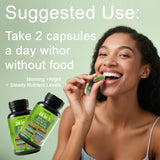 BENIX Spirulina 24-in-1 Herbal Supplement capsules