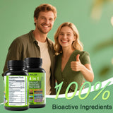 BENIX Spirulina 24-in-1 Herbal Supplement close-up of capsules