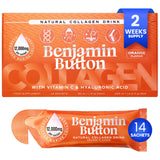 Benjamin Button Collagen Supplement 12,000mg liquid sachets front view
