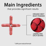 Beravia Health Organic Beet Root Capsules side view