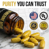 Berberine Mojo Herbal Supplement 1500mg tablet close-up