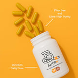 BerbRx Berberine HCl Capsules 500mg side view