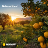 BergaMet Citrus Bergamot Supplement lifestyle scene with fruits