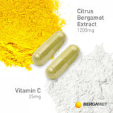 BergaMet Citrus Bergamot Supplement packaging detail