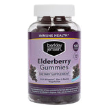 Berkley Jensen Elderberry Gummies front view with packaging