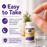 Berkley Jensen Melatonin 5 mg Quick Dissolve Tablets packaging