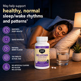 Berkley Jensen Melatonin 5 mg Quick Dissolve Tablets side view