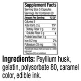 Berkley Jensen Psyllium Husk Capsules ingredients list