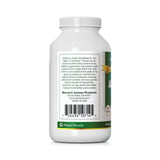 Bernard Jensen's Alfalfa Leaf Tablets 625mg back view of bottle
