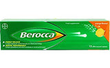 Berocca blended vitamin and mineral supplement orange flavour 15 tablets