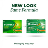 Berocca multivitamin tablets with fresh oranges
