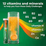 Berocca packaging showing 12 vitamins and minerals