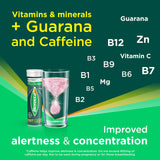 Berocca support Vitamin & Mineral Supplement side view