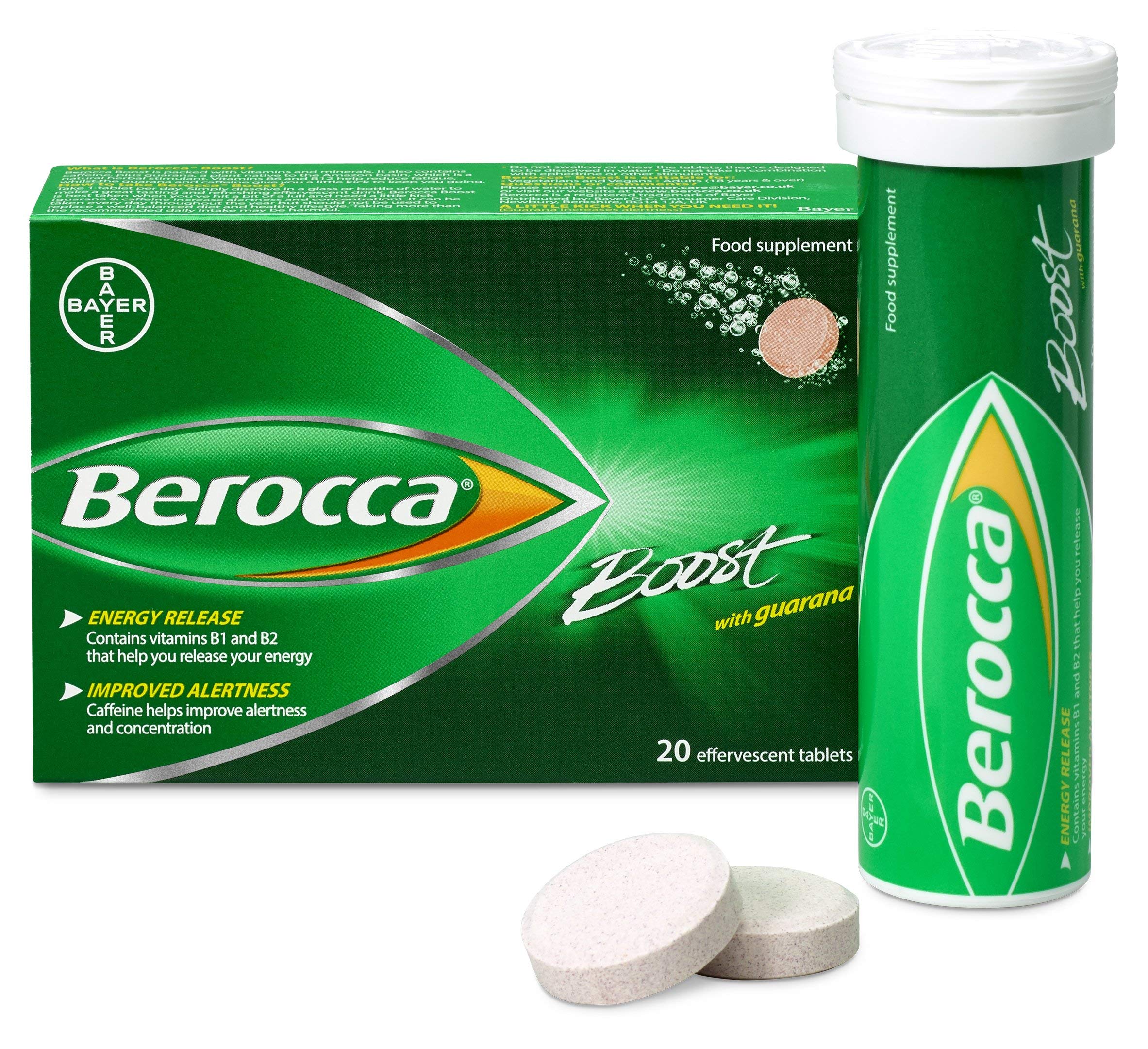 Berocca support Vitamin & Mineral Supplement with fresh fruits
