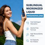 Besgiful Pregnenolone Drops bottle with dropper
