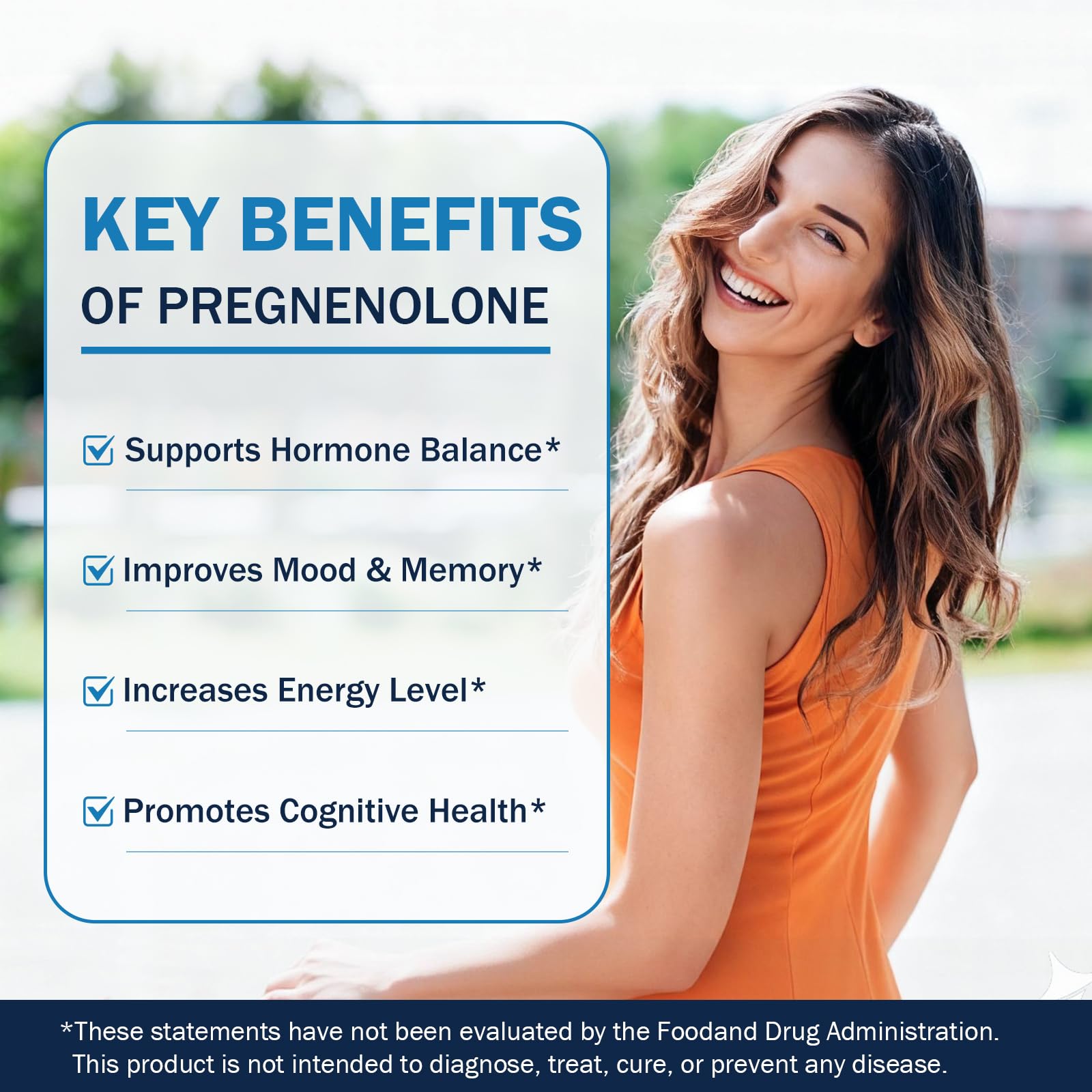 Besgiful Pregnenolone Drops packaging side view