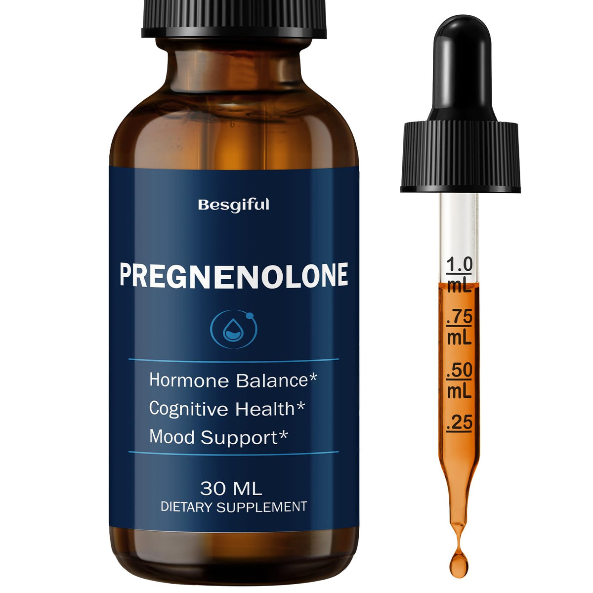 Besgiful Pregnenolone Sublingual Drops front view