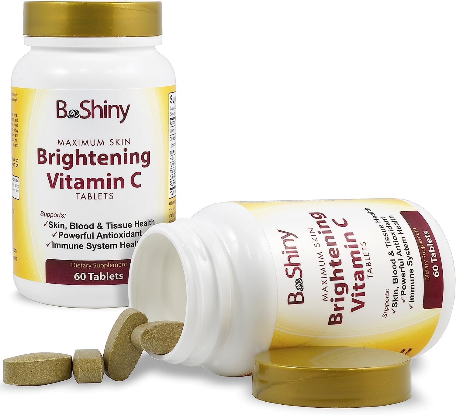 BeShiny Vitamin C capsules with measuring spoon