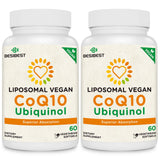 Besibest CoQ10 Ubiquinol 1000mg supplement front view