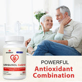 Besibest Ubiquinol CoQ10 600MG Softgels opened bottle