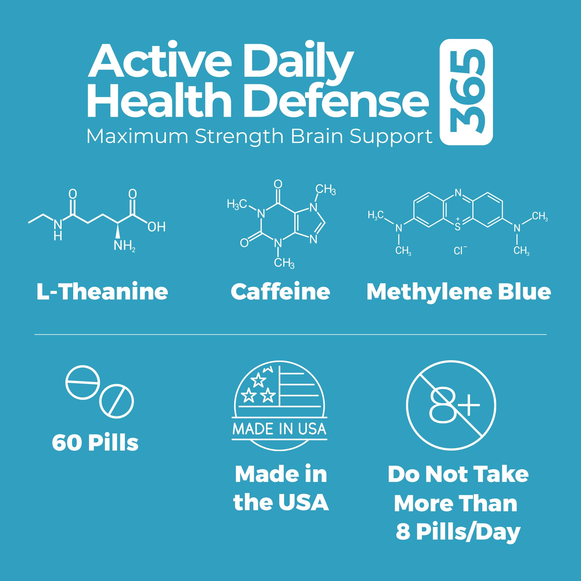 Best 365 Labs Methylene Blue Supplement packaging details