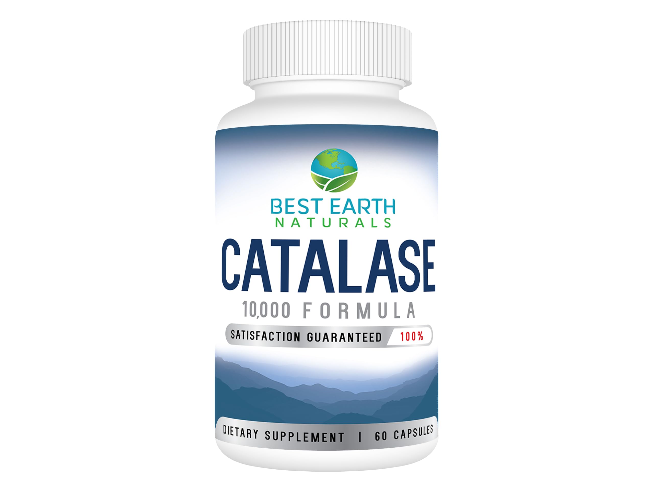 Best Earth Naturals Catalase 10,000 supplement front view