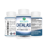 Best Earth Naturals Catalase 10,000 supplement side view