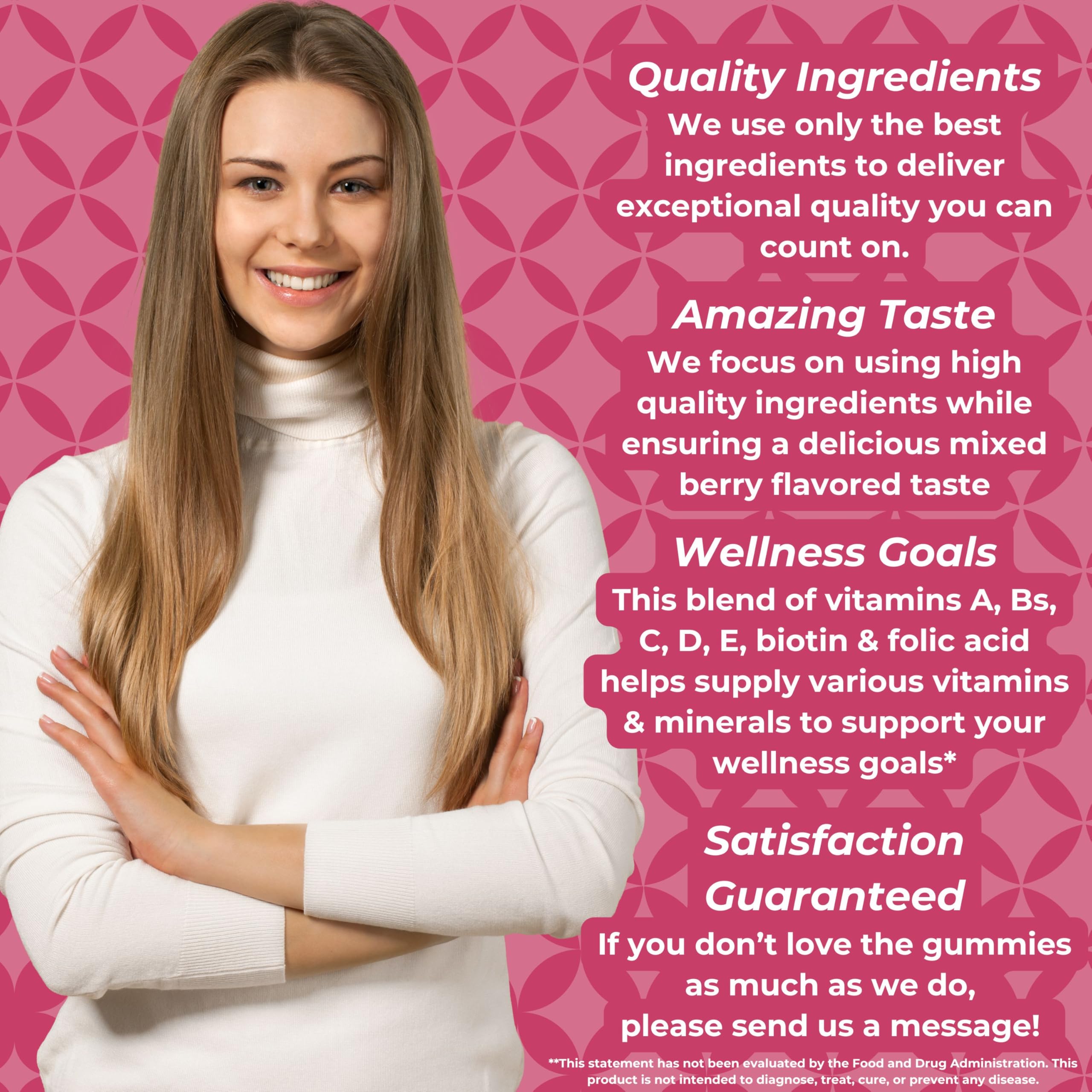 Best Health Women's Multivitamin Gummies with fruits for a healthy lifestyle