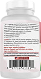 Best Naturals 5-HTP capsules with a glass of water