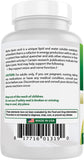 Best Naturals Alpha Lipoic Acid 200mg capsules with a glass of water
