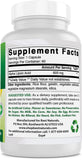 Best Naturals Alpha Lipoic Acid 600mg capsules with measuring spoon
