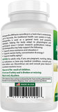 Best Naturals Ashwagandha 500 mg 240 Vegetarian Capsules packaging details