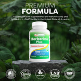 Best Naturals Berberine HCL 1000mg bottle with label