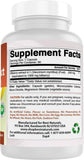 Best Naturals Bilberry Capsules 1000 mg with measuring spoon