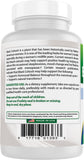 Best Naturals Black Cohosh 120 capsules displayed in a bowl