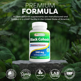 Best Naturals Black Cohosh bottle with measuring spoon