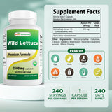 Best Naturals Blended Vitamin & Mineral Supplement back view with ingredients