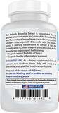 Best Naturals Boswellia Capsules 250mg with natural background