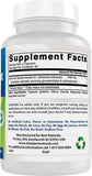 Best Naturals Broccoli Sprout Extract Capsules 1000mg with a measuring spoon