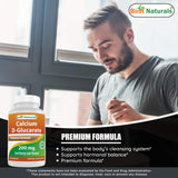 Best Naturals Calcium D-Glucarate showing tablet close-up