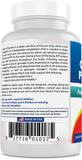 Best Naturals Calcium Pyruvate 750mg label close-up