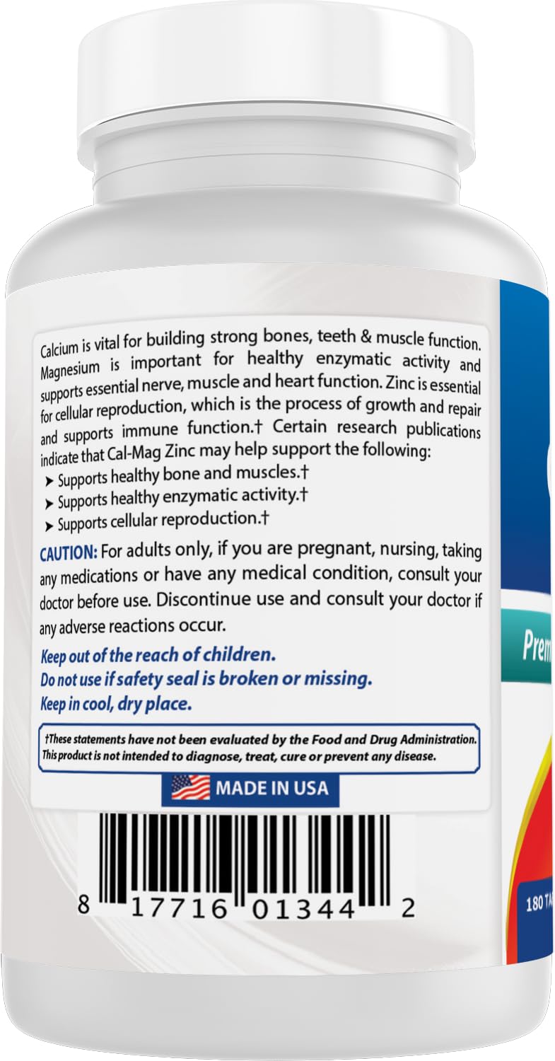 Best Naturals Calcium Supplement displayed with other vitamins