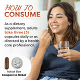 Best Naturals Cat's Claw 500mg Capsules side view