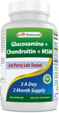 Best Naturals Chondroitin Supplement 180 capsules bottle front view