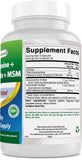 Best Naturals Chondroitin Supplement bottle on wooden table