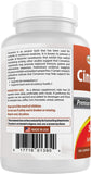 Best Naturals Cinnamon Capsules 500mg with measuring spoon