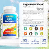 Best Naturals Collagen Supplement 180g capsule close-up