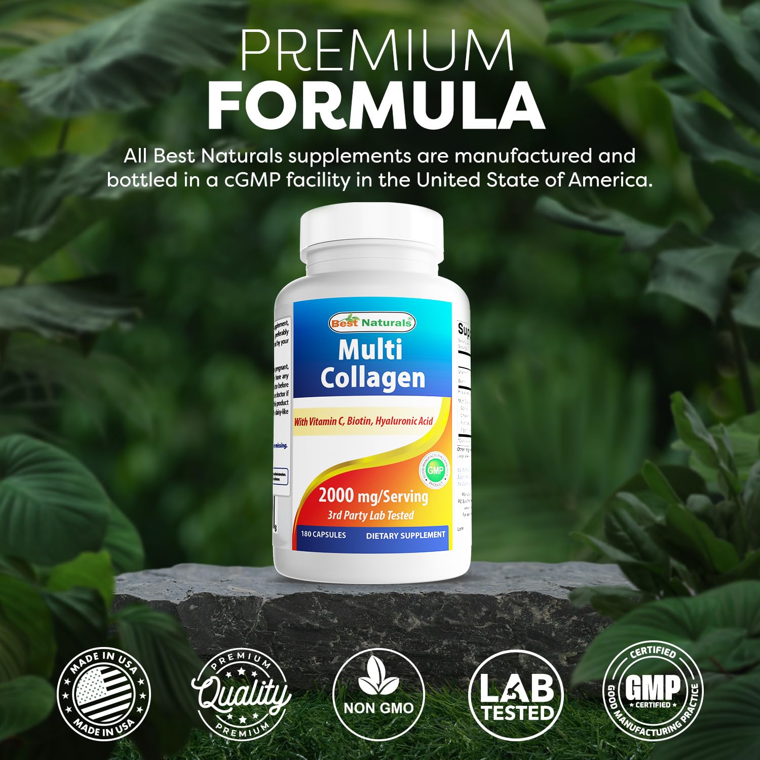 Best Naturals Collagen Supplement 180g with Vitamin C and Biotin