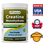Best Naturals Creatine Monohydrate 454g packaging details